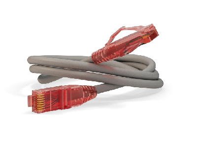 Hyperline PC-LPM-UTP-RJ45-RJ45-C5e-1M-LSZH-GY