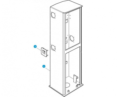 Корпус шлагбаума G4001 (арт119RIG069)