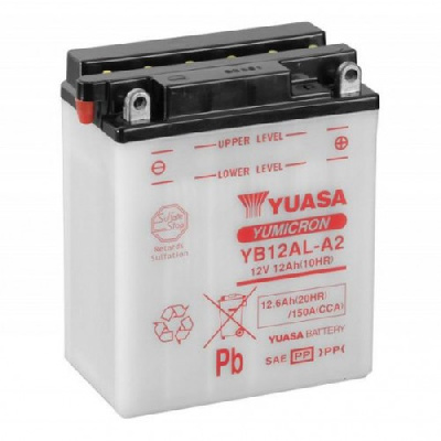 Аккумулятор YUASA YB12AL-A2 с электролитом