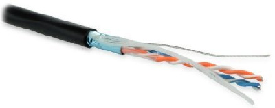 Hyperline FUTP2-C5-S24-OUT-PE-BK-500 (500 м)