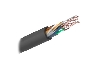U/UTP-CAT5e 4 пары, медь (внешний), черный