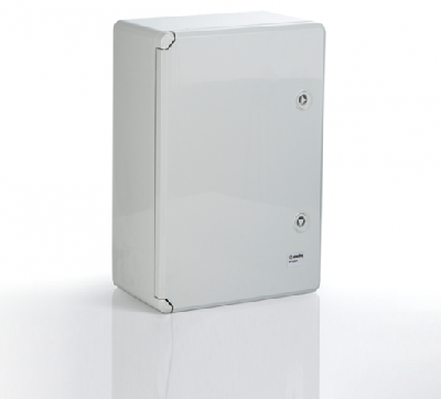 PP3021; Пластиковый шкаф с монт. панелью, IP65. УХЛ1., 600х800х260, непрозрачная дверца