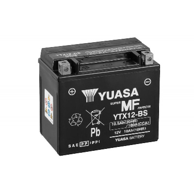 Аккумулятор YUASA YTX12-BS