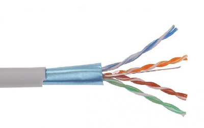 U/UTP 4x2х24AWG кат.5E solid LSZH (LC1-C5E04-121)