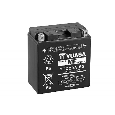 Аккумулятор YUASA YTX20A-BS