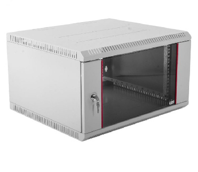 ШРН-Э-6.500 Шкаф телекоммуникационный настенный разборный ЭКОНОМ 6U (600 × 520) дверь стекло