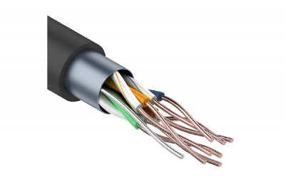 Кабель FTP 4PR 24AWG (Cu) CAT5E LDPE Outdoor 305м Tantos