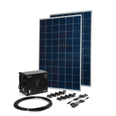 Комплект Teplocom Solar-1500 + Солнечная панель 250Вт х 2