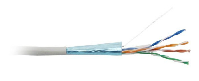 Hyperline FUTP4-C5E-S24-IN-PVC-GY-305 (305 м)