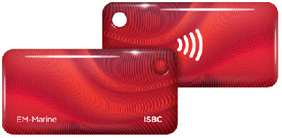 RFID-Брелок ISBC Т5557 (Красный) 125-18755