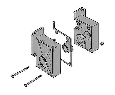 Корпус редуктора CAT/C100 (арт119RIC010)