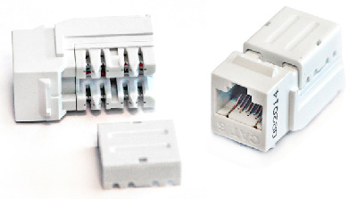 Hyperline KJNE-8P8C-C6-90-WH