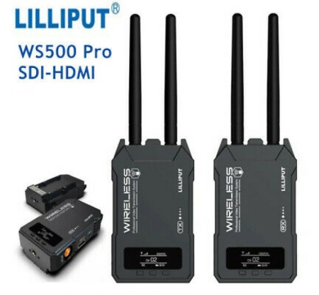 SDI/HDMI Wireless Video Transmission Receiver Transmitter with 500ft/150m d...