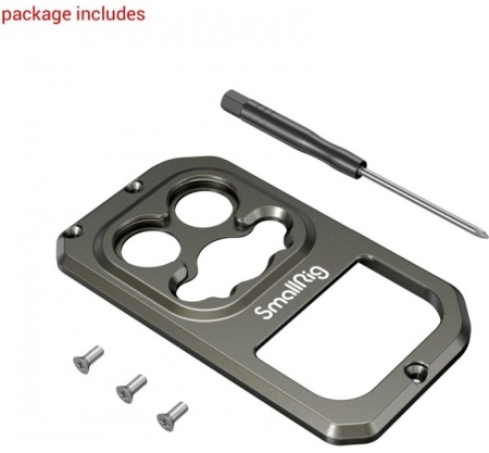Задняя панель объектива SmallRig 3634 с резьбой 17 мм для клетки iPhone 13 ...