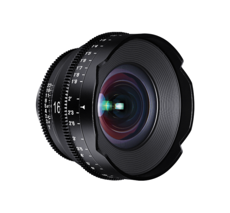 XEEN 16mm T2.6 FF CINE Lens Canon кинообъектив с алюминиевым корпусом