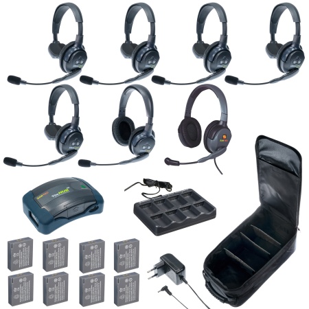 HUB 7-51MXD UltraLITE & HUB 7 абонентов с гарнитурами 5 Single 1 Double 1 Max 4G Double, батареи и к