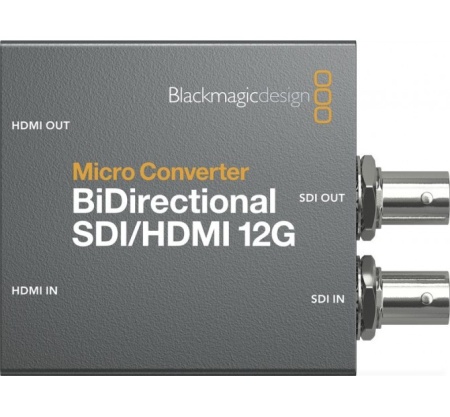 Микро-конвертер Blackmagic Micro Converter Bidirect SDI/HDMI 12G wPSU