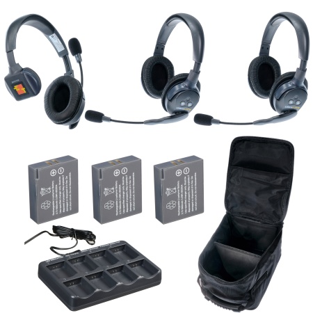 UltraLITE 3-12 UltraLITE 3 абонента с гарнитурами 1 Single 2 Double Headsets