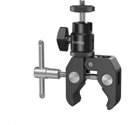 Зажим "крабовый" SmallRig 1124 с шаровой головкой и винтовым креп...