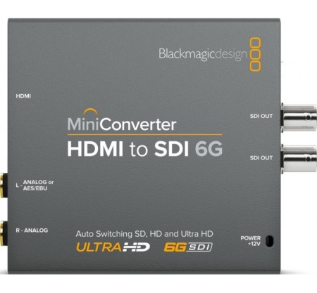 Мини-конвертер Blackmagic Mini Converter - HDMI to SDI 6G