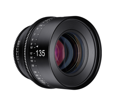 XEEN 135mm T2.2 FF CINE Lens Canon кинообъектив с алюминиевым корпусом