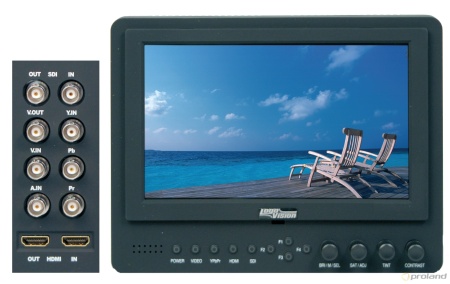 FM-07 WMPSF-V Портативный LCD монитор. Диагональ матрицы7"(16:9), разрешение 1024х600
