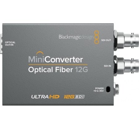 Мини-конвертер Blackmagic Mini Converter Optical Fiber 12G