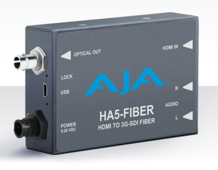 Aja HA5-Fiber конвертер