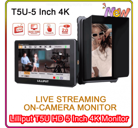 5 inch Live Streaming On-Camera Touch Monitor