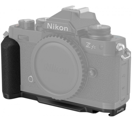 L-образная площадка с рукояткой SmallRig 4263 для Nikon Zfc (черного цвета)...