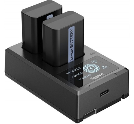 Комплект SmallRig 3818 NP-FW50 с зарядным устройством и двумя аккумуляторам...
