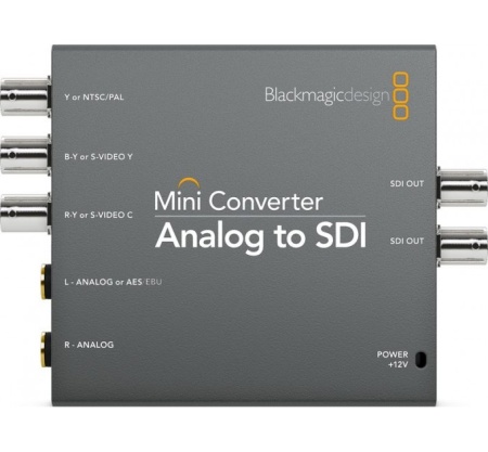 Мини-конвертер Blackmagic Mini Converter Analog to SDI