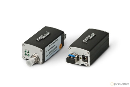 1SH mini Передача 1  однонаправленного SDI/HD-SDI/3G-SDI видеосигнала  по 1 одномодовому волокну